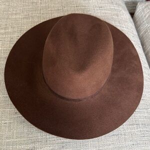 Rich Brown Fedora Hat